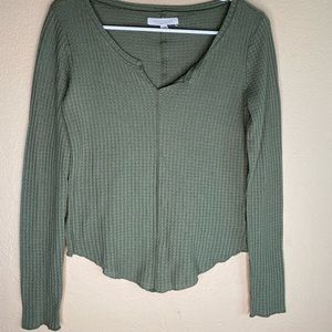 Olive green long sleeve
